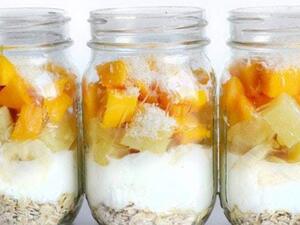 وصفات صيفية: بارفيت لبن الزبادي الاستوائي