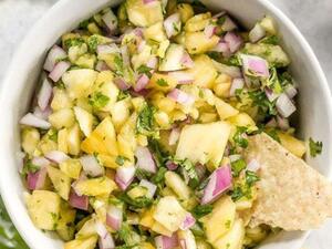 صلصة الاناناس