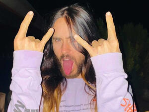 The singer is famous for making a statement with his choice of outfits.