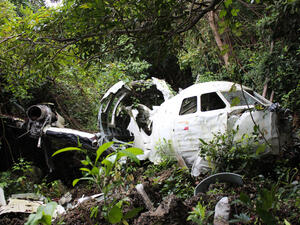 The passenger plane was carrying 28 on board