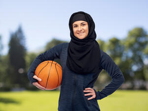 Who says Hijabis can't play football? 