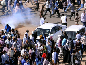 مظاهرة في الخرطوم