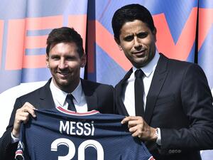 الخليفي وميسي