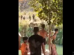 ياتي نشر الفيديو في ظل التصعيد بين قوات الاحتلال وحزب الله اللبناني
