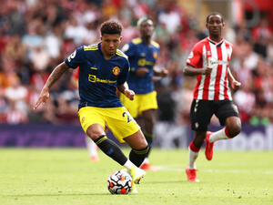 سانشو يشارك للمرة الأولى مع يونايتد (المصدر: حساب مانشستر يونايتد الرسمي على تويتر)