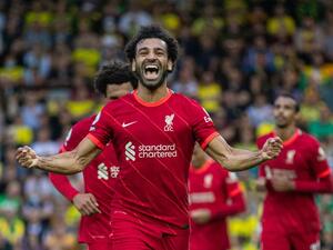 صلاح يتألق من جديد (المصدر: حساب ليفربول الرسمي على تويتر)