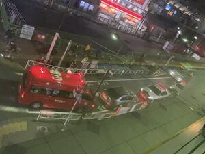 هجوم بالسلاح الابيض في قطار طوكيو