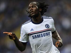 صورة للوكاكو بقميص تشيلسي من عام 2013