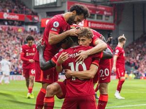 ليفربول يفوز على بيرنلي (المصدر: حساب ليفربول الرسمي على تويتر)