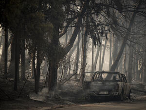 Ancient Olympia is threatened by wildfires