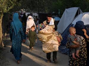 UN says 390,000 people displaced in Afghanistan in the first 7 months