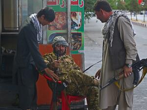 Kabul airport gun battle involving Western forces as Afghan security forces