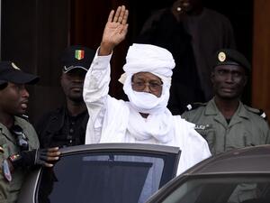 Chadian President Hissène Habré