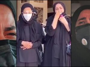 Devastating Video of Amy and Donia Samir Ghanem Touching Their Mother Dalal Abdel Aziz’s Coffin for the Last Time