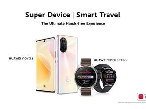هواوي تواصل تميزّها بإطلاق ساعتي HUAWEI WATCH 3 و 3 Pro الذكيتين والأكثر أناقة لعام 2021 وهاتفHUAWEI nova 8  الرائع في عُمان