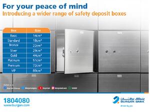 Burgan Bank Upgrades Its Safe Deposit Box Service 