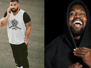 The song began with a voiceover from his late mother