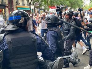 مواجهات بين قوات الأمن والمتظاهرين في فرنسا