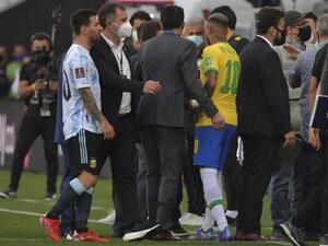 إيقاف اللقاء لأسباب صحية