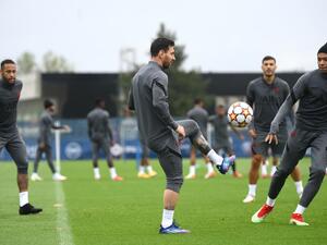 تدريبات باريس سان جيرمان تشهد مشاركة ميسي ونيمار ومبابي