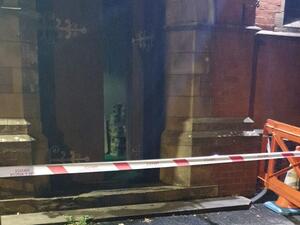 حريق مسجد في مانشستر