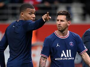 ميسي ومبابي