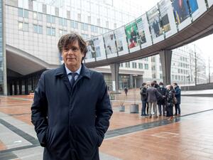 Exiled Catalan separatist leader Carles Puigdemont