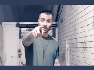 Tomaj Salehi an Iranian rapper.