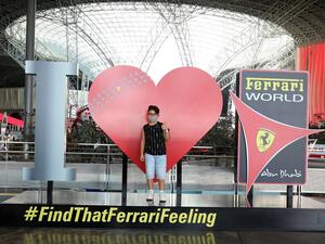 Ferrari World Abu Dhabi Hosts Fan In Honor Of World Dream Day
