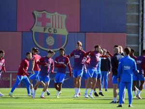 برشلونة يستعد لمواجهة ريال مدريد