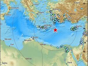 زلزال يشعر به سكان مصر ولبنان وسوريا وتركيا