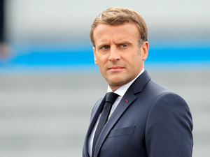 الرئيس الفرنسي إيمانويل ماكرون