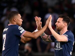 ميسي ومبابي يقودان خط هجوم باريس سان جيرمان