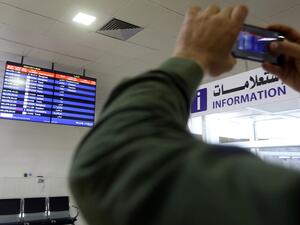first Libyan flight lands at Egypt’s Cairo airport in 7 years