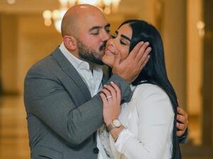 محمود العسيلي يحتفل بعيد ميلاد زوجته في أجواء رومانسية باريسية