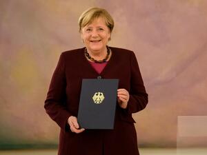 German Chancellor Angela Merkel