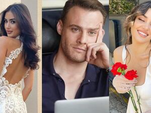Hande Erçel jealous on Kerem Bürsin in Spain picture with Sarah Loinaz Kainat Güzeli İspanya Miss Universo España 