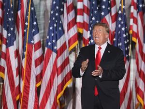 Trump rails against Biden administration 