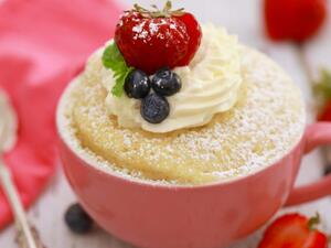 وصفات المايكروويف: الكعكة الإسفنجية