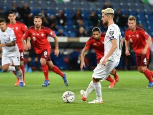 من مواجهة إيطاليا وسويسرا السابقة في التصفيات