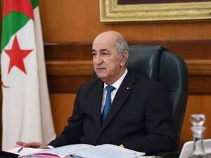 الرئيس الجزائري، عبد المجيد تبون