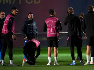 تشافي يقود برشلونة في أول مباراة له في دوري أبطال أوروبا اليوم