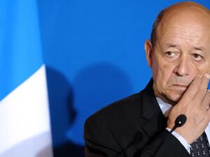 وزير الخارجية الفرنسي، جان إيف لودريان