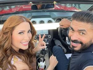 خالد سليم و نسرين طافش