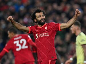 صلاح يقود ليفربول لهزيمة آرسنال (المصدر: حساب الدوري الإنجليزي الرسمي على تويتر)