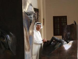 Kuwaiti sculptor Sami Mohammed 