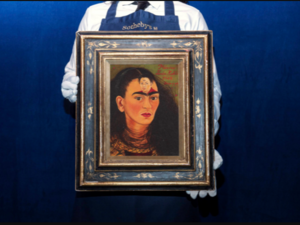 Frida Kahlo's "Diego and I" sold for a record $34.9 million in New York