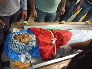 The late Palestinian youngster Mohammad Da'das