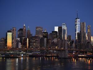 New York at night