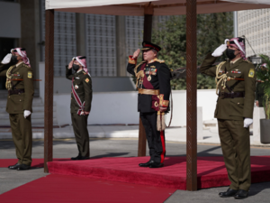 Jordan King delivered a speech during the inauguration of the first ordinary session of the 19th Parliament